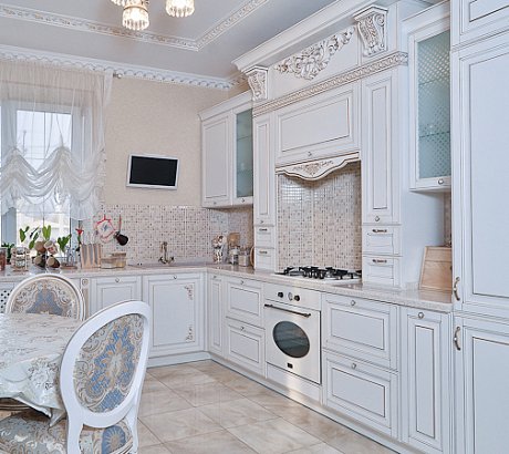 Кухня Виконт белый