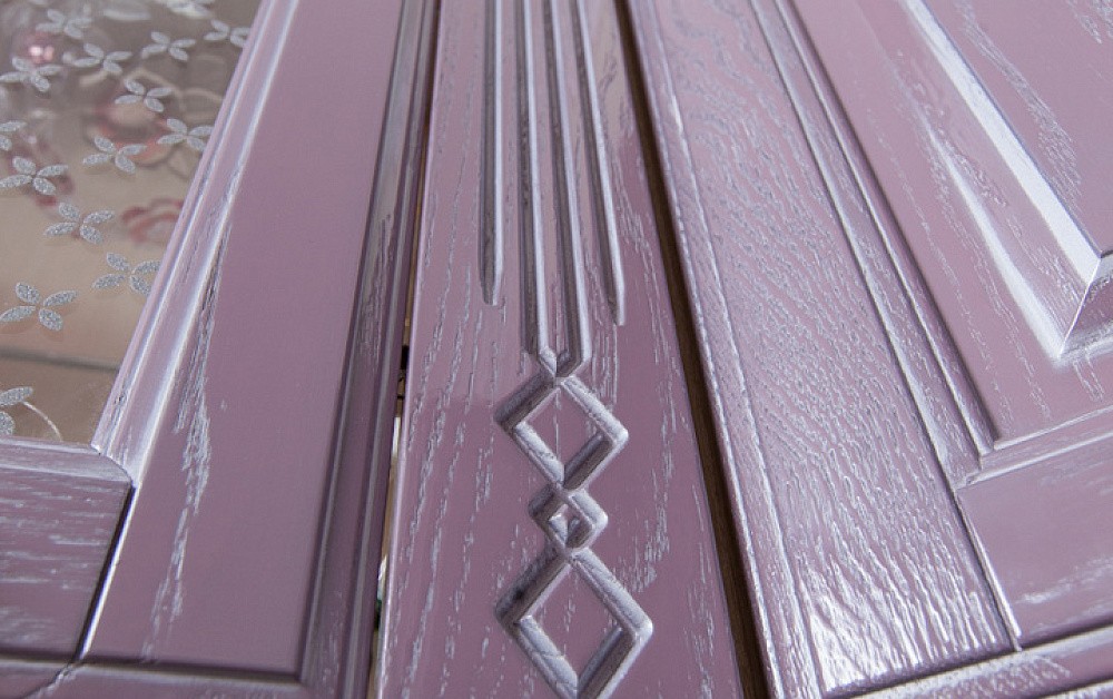 Кухня Виконт лиловый