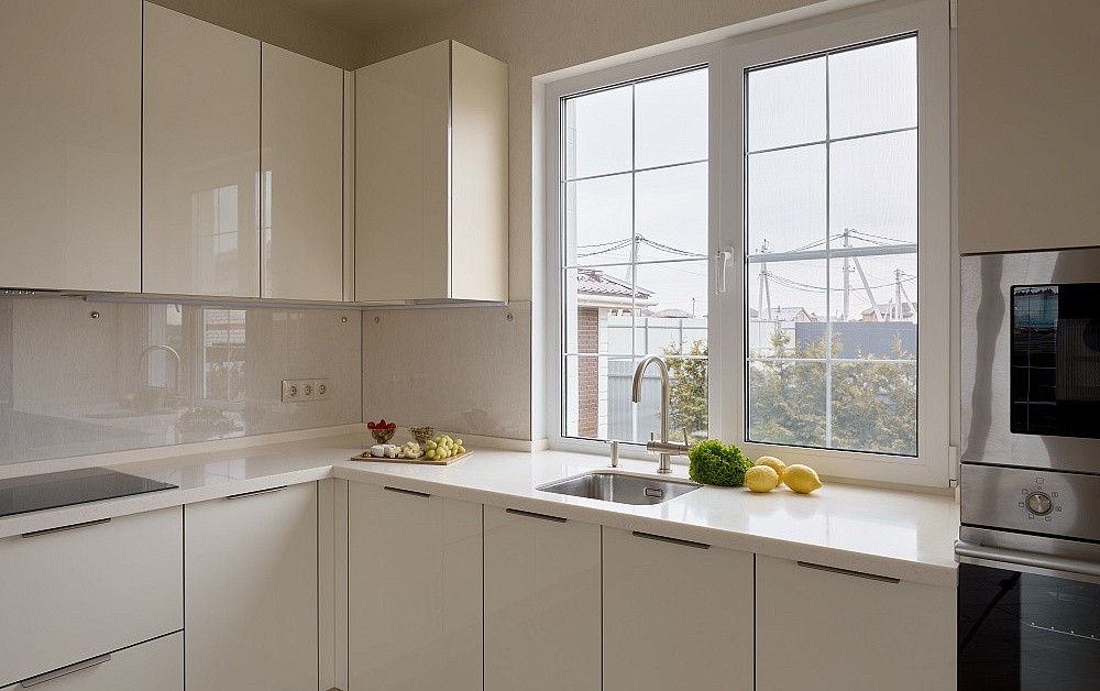 Глянцевая кухня для телеведущей Тутты Ларсен