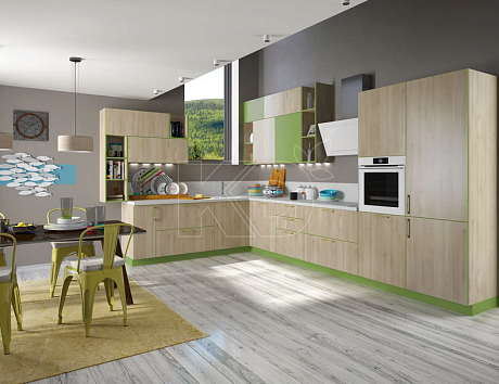 Недорогие угловые кухни от производителя