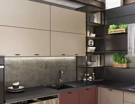 Красная кухня в Анапе