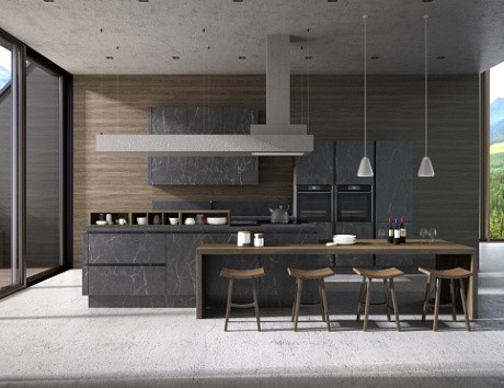 Кухня в частном доме