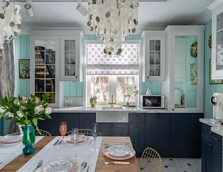 Синяя кухня