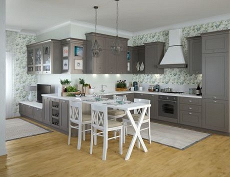 Большие кухни