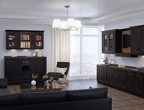 Большие кухни