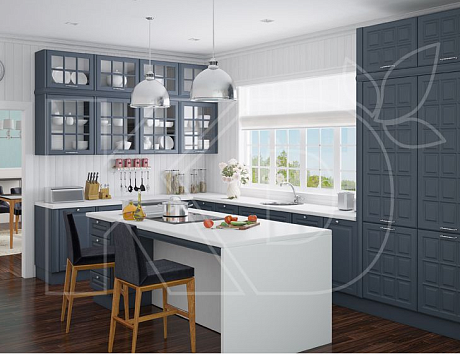 Угловые кухни для дачи