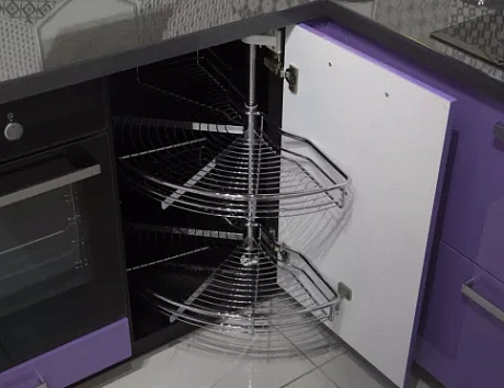 Фиолетовая кухня в Чите