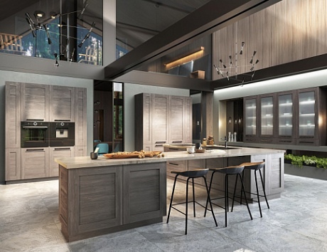 Коричневая кухня во Владикавказе