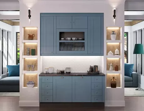 Синяя кухня в Обнинске