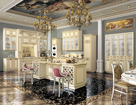 Светлая кухня в Сочи