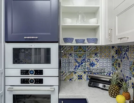 Синяя кухня в Казани