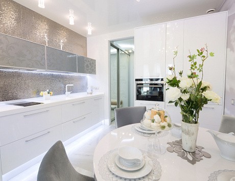 Светлая кухня в Обнинске