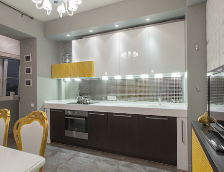 Белая кухня в Санкт-Петербурге