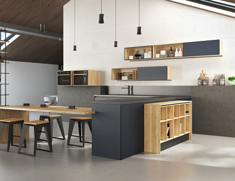 Синяя кухня в Обнинске