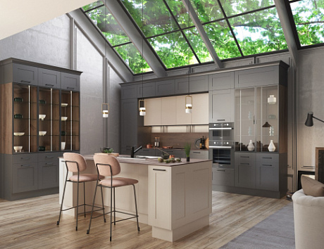 Коричневая кухня в Воронеже