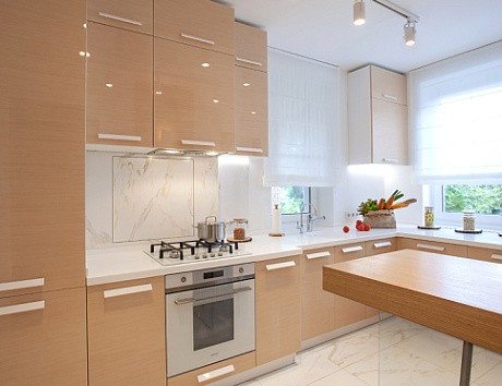 Светлая кухня в Арзамасе