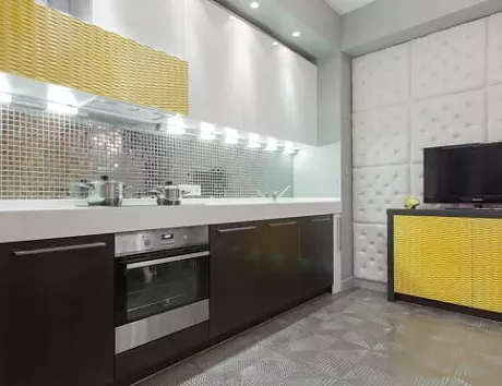 Желтая кухня в Воронеже