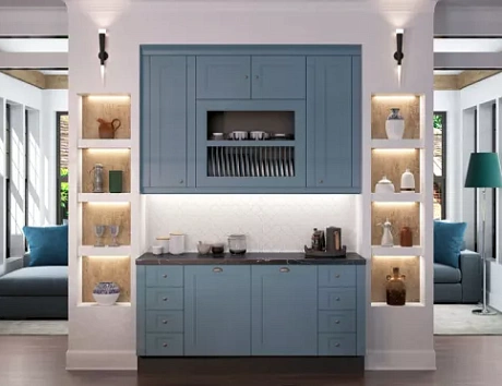 Синяя кухня в Тольятти