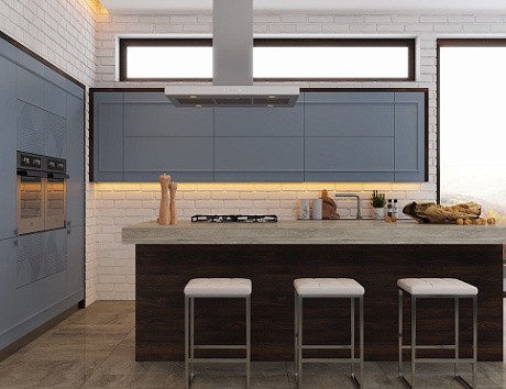 Синяя кухня в Сызрани