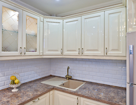 Светлая кухня в Арзамасе