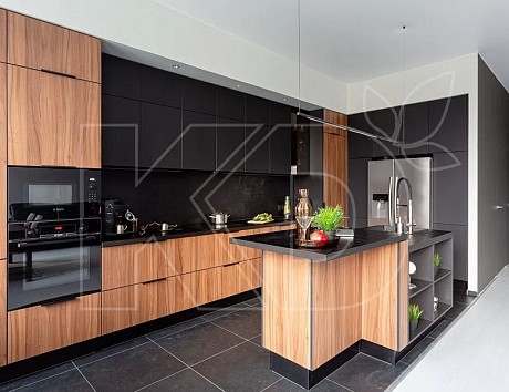 Угловая кухня Венге