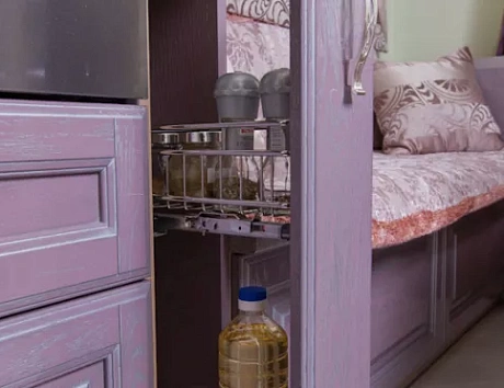 Фиолетовая кухня в Казани