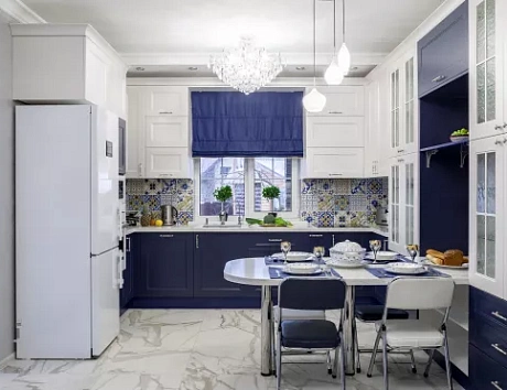 Синяя кухня