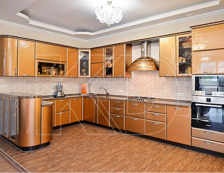 проект П-образной кухни