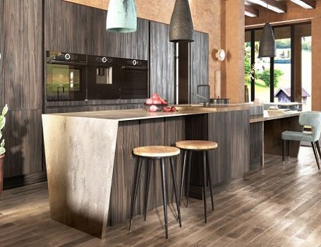 Кухня с островом